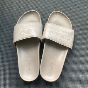 Vince Gavin Leather Pool Slide